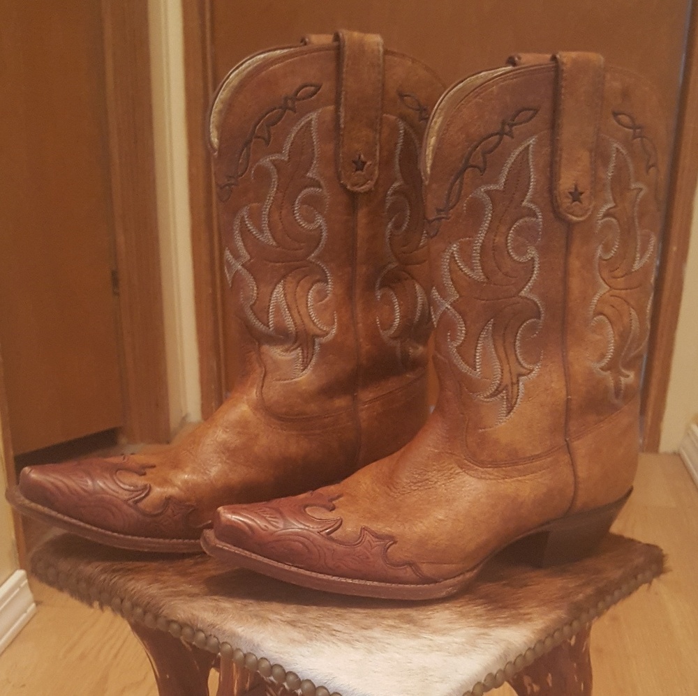 Tony Lama Dasah Tan Women's Boot